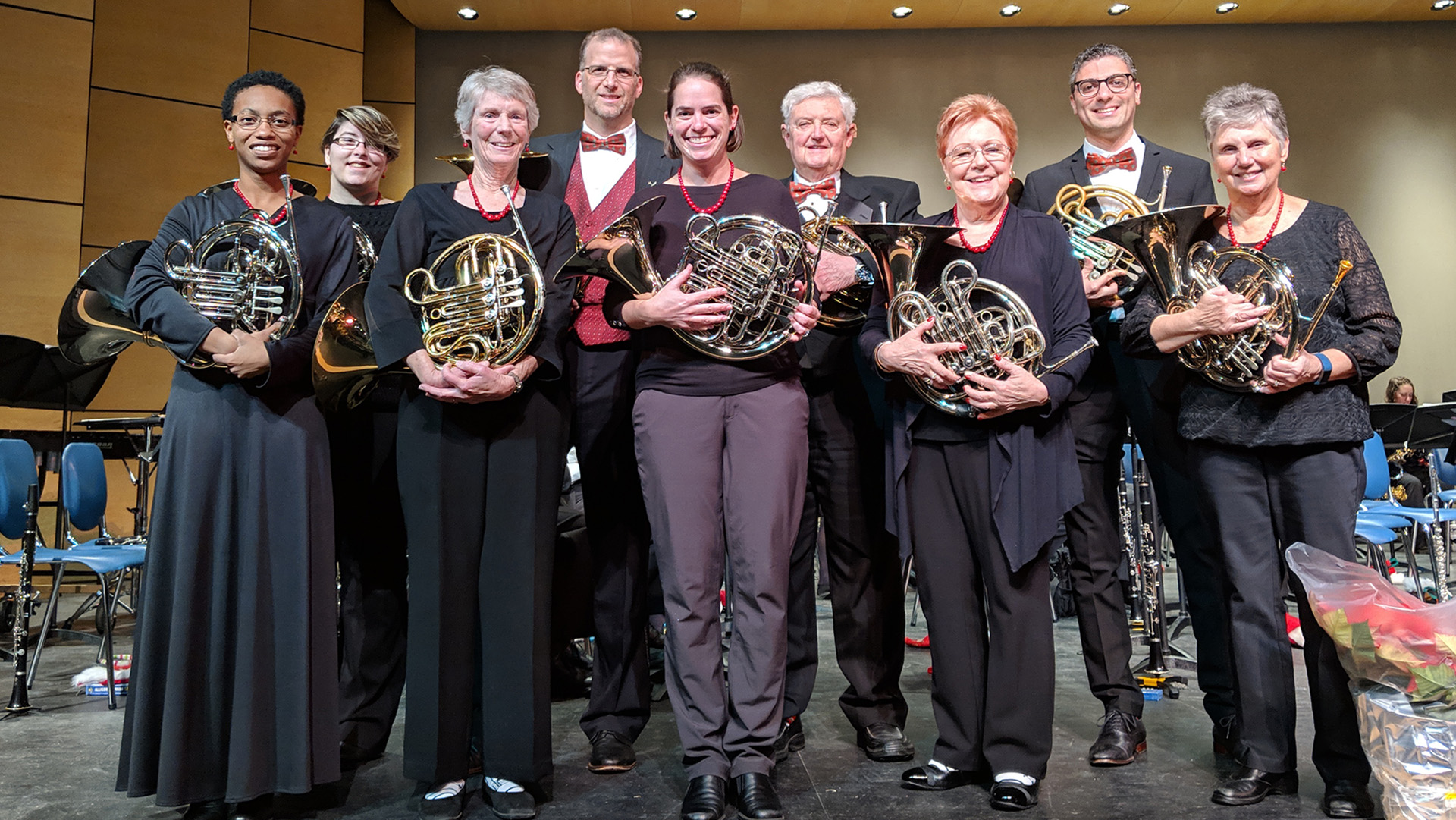 French Horn Section, Winter (2018)